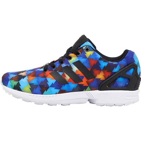 adidas Herren ZX Flux Sneakers, Mehrfarbig (Grün / Weiß) 49 